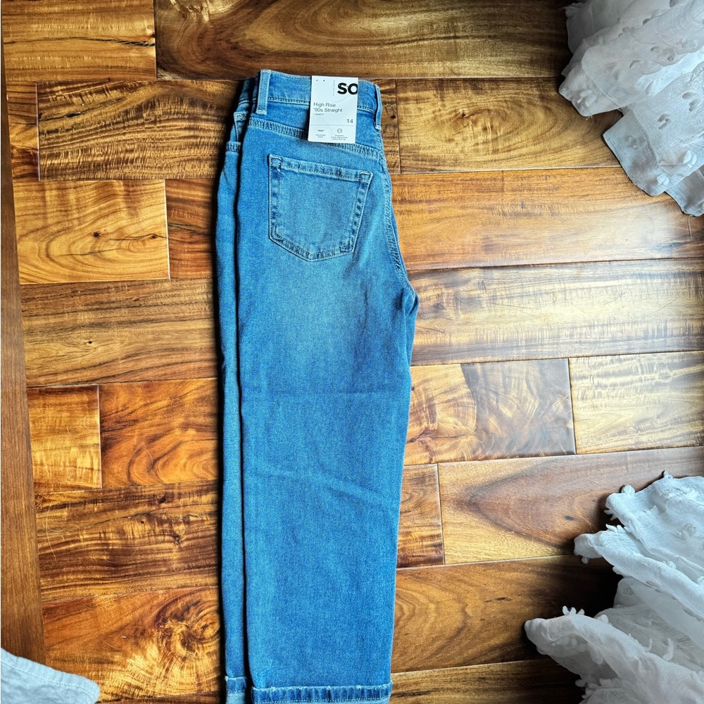Kids High Rise Jeans - Picture 2 of 4